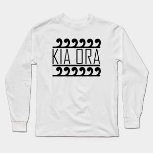 Kia Ora Long Sleeve T-Shirt